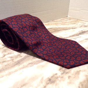 Burberrys of London Blue & Burgundy Tie